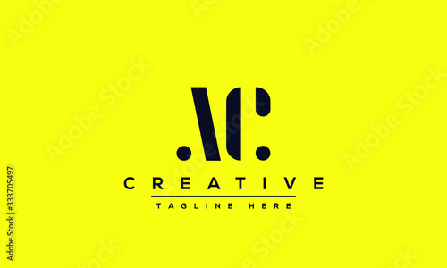 Modern letters AC, A&C Logo Design Template Vector.