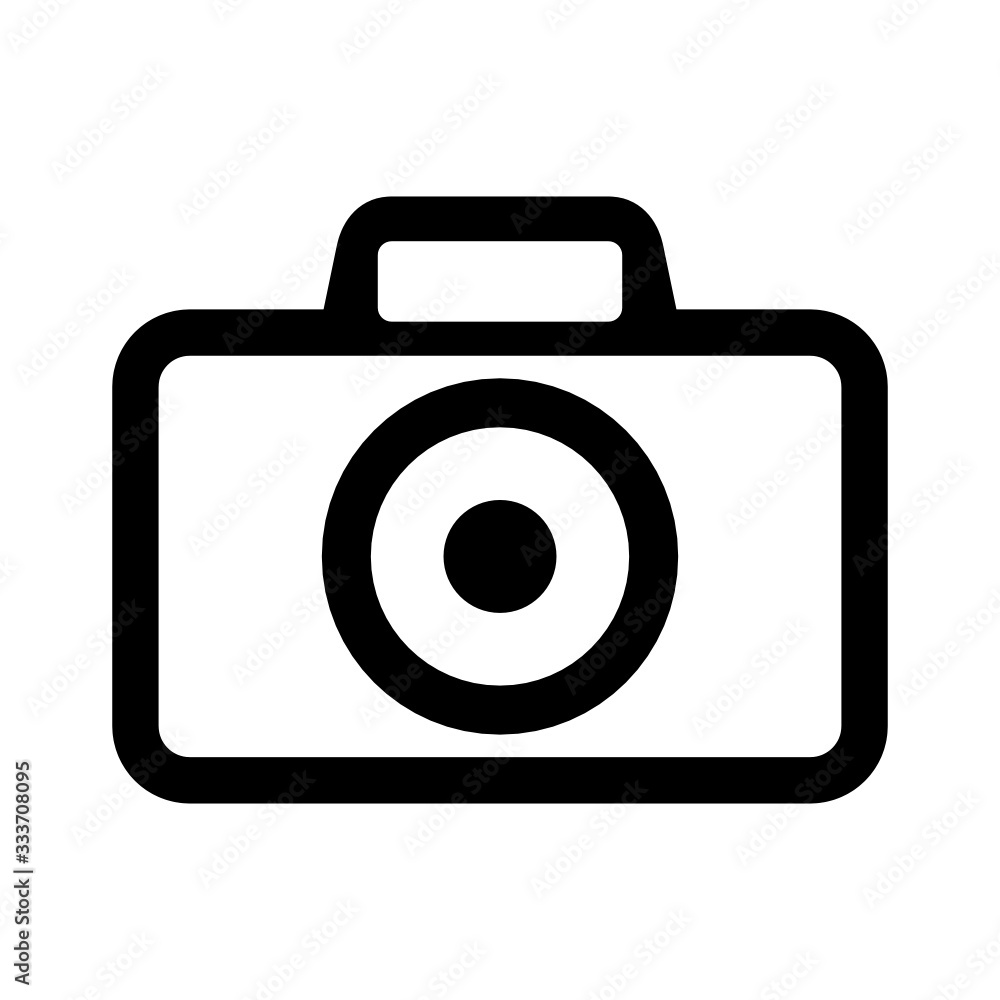 aparat fotograficzny ikona - obrazy, fototapety, plakaty 