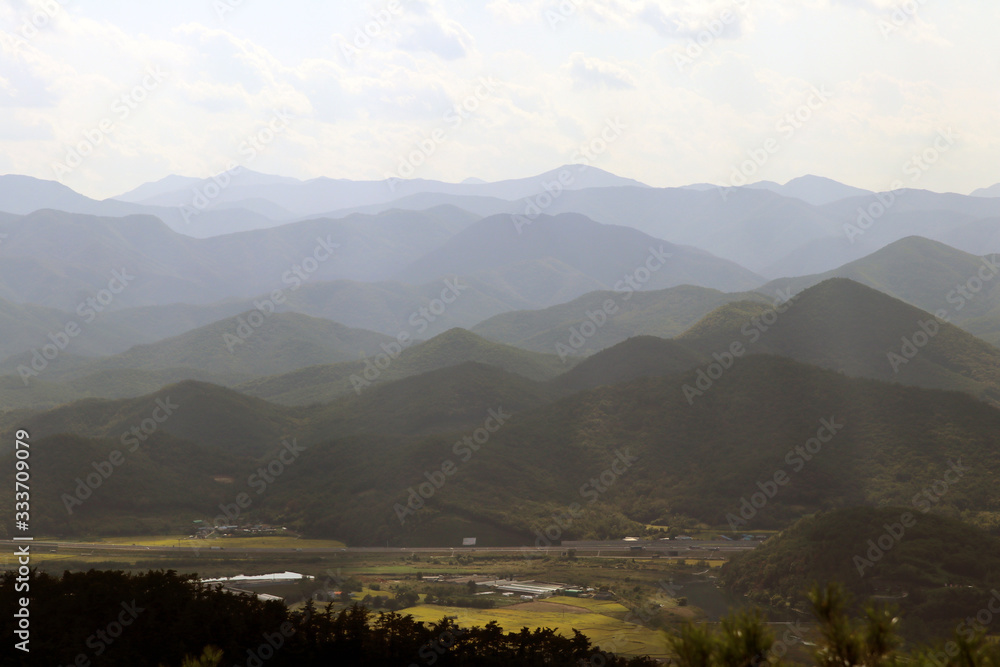 Gyeongju mountains