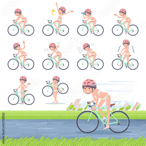 flat type underwear women_road bike