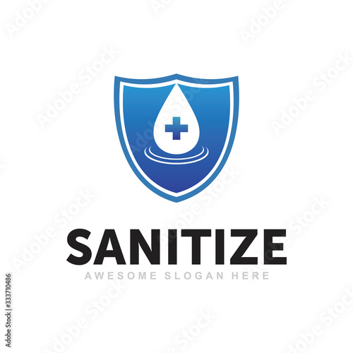 Sanitizer Logo, Sanitizer Logo Vector
