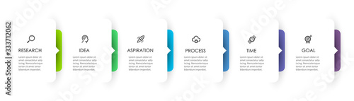 Vector infographic template