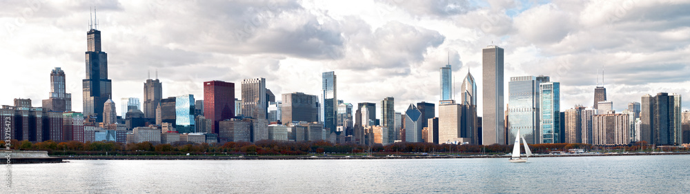 Obraz premium Chicago cityscape