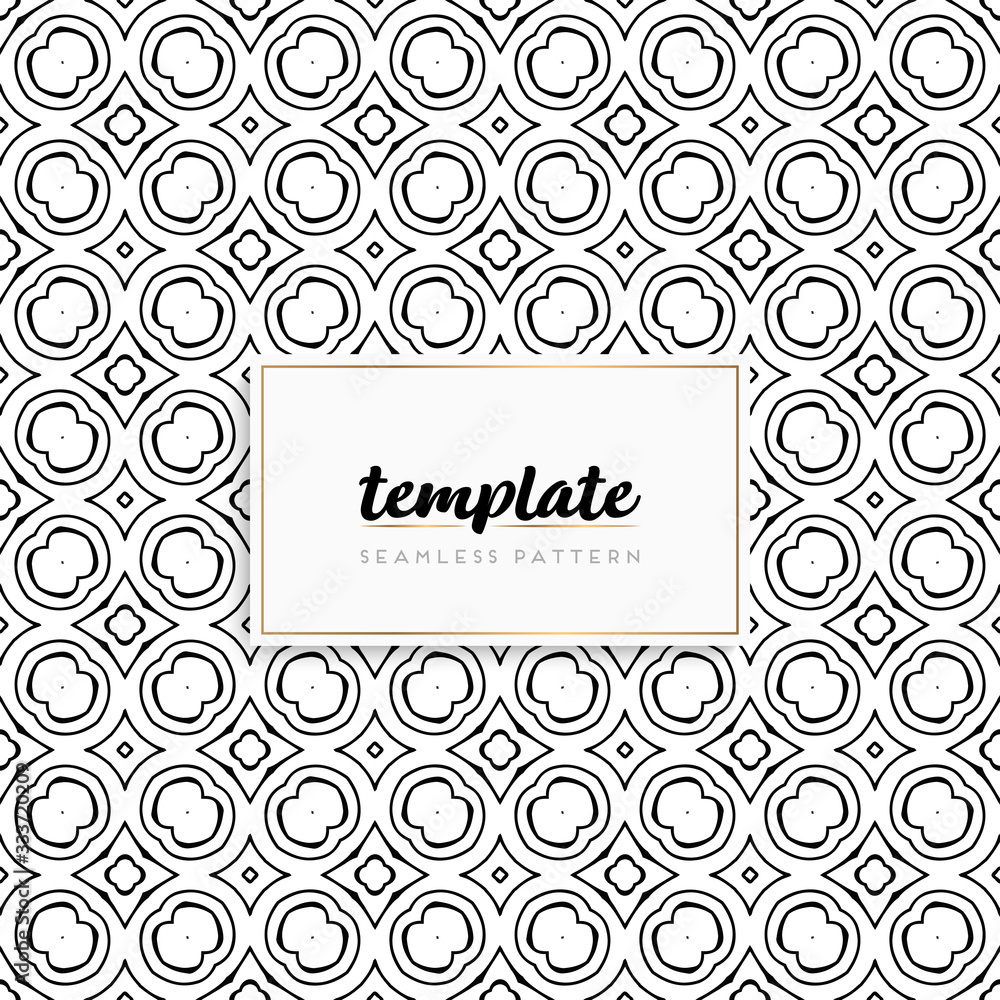 Background mandala seamless pattern vector Background mandala seamless pattern vector