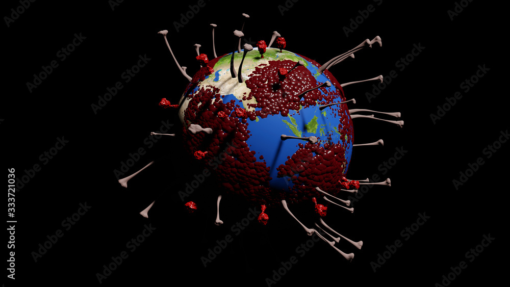 covid19 attack the world3d illustration,illustration of an abstract background covid19 attack the world3d illustration,illustration of an abstract background