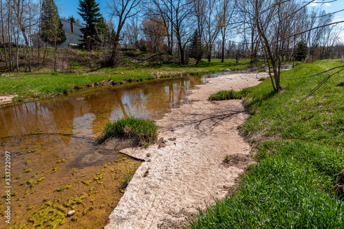 Bower Creek on the Niagara Escarpment, Fonferek Glen Co. Park, Ledgeview, WI.