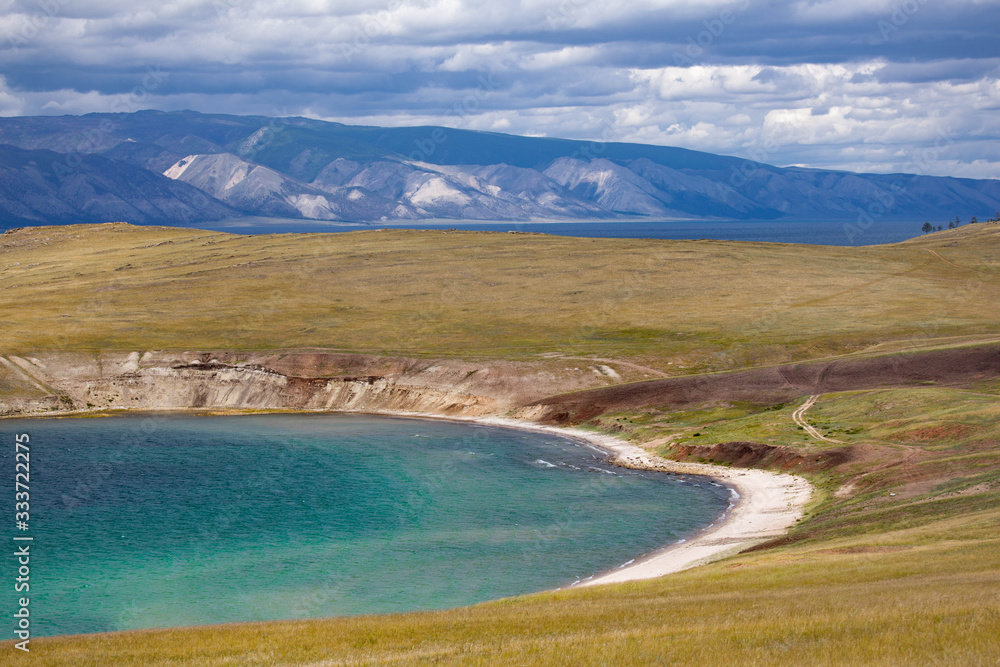 Beautiful landscape of Olkhon island, Baikal, Russia