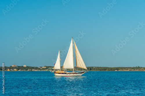 Sailboat on the Move