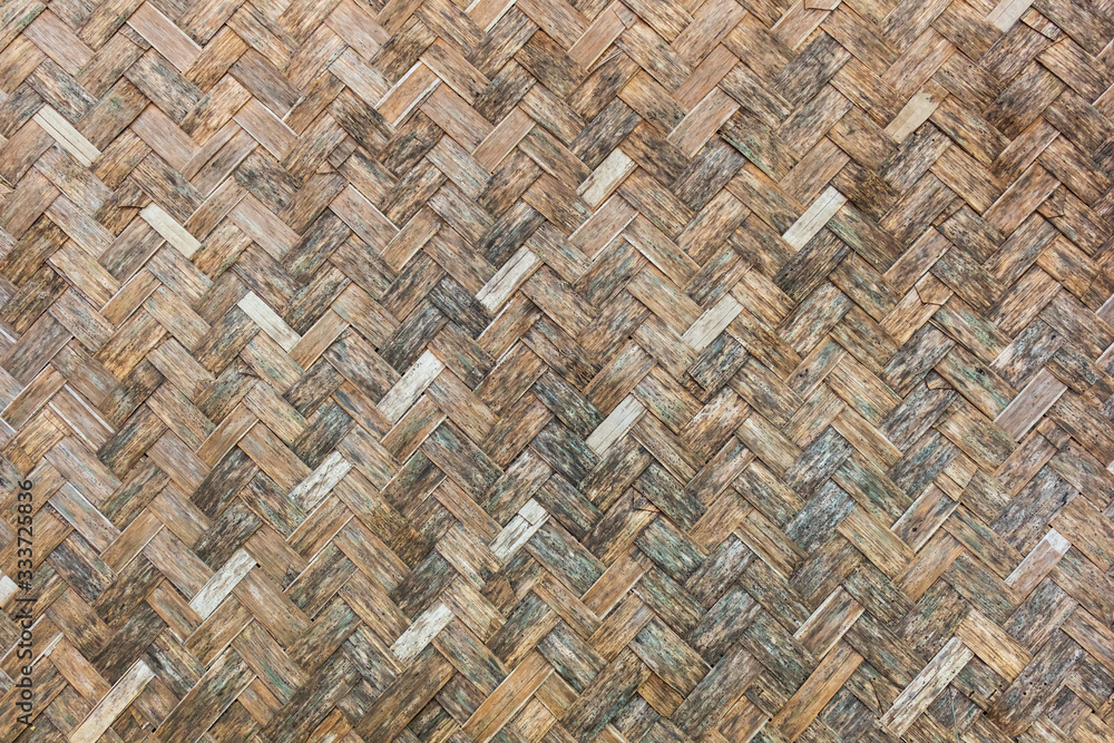 Traditional handcraft weave Thai style pattern nature background texture wicker surface for furniture material Traditional handcraft weave Thai style pattern nature background texture wicker surface for furniture material