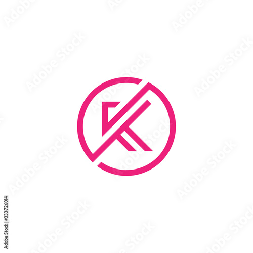 Free Download Letter K logo icon design template. Trendy Minimal Monogram emblem design concept. Graphic Alphabet Symbol for Corporate Business Identity. Creative Vector element - GFXLoad