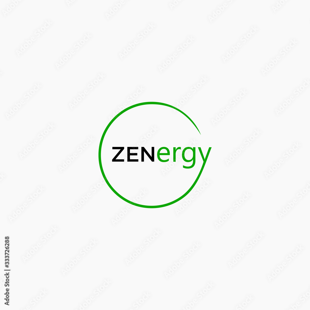 Simple and clean logo design of zen with white background - EPS10 - Vector. Simple and clean logo design of zen with white background - EPS10 - Vector.