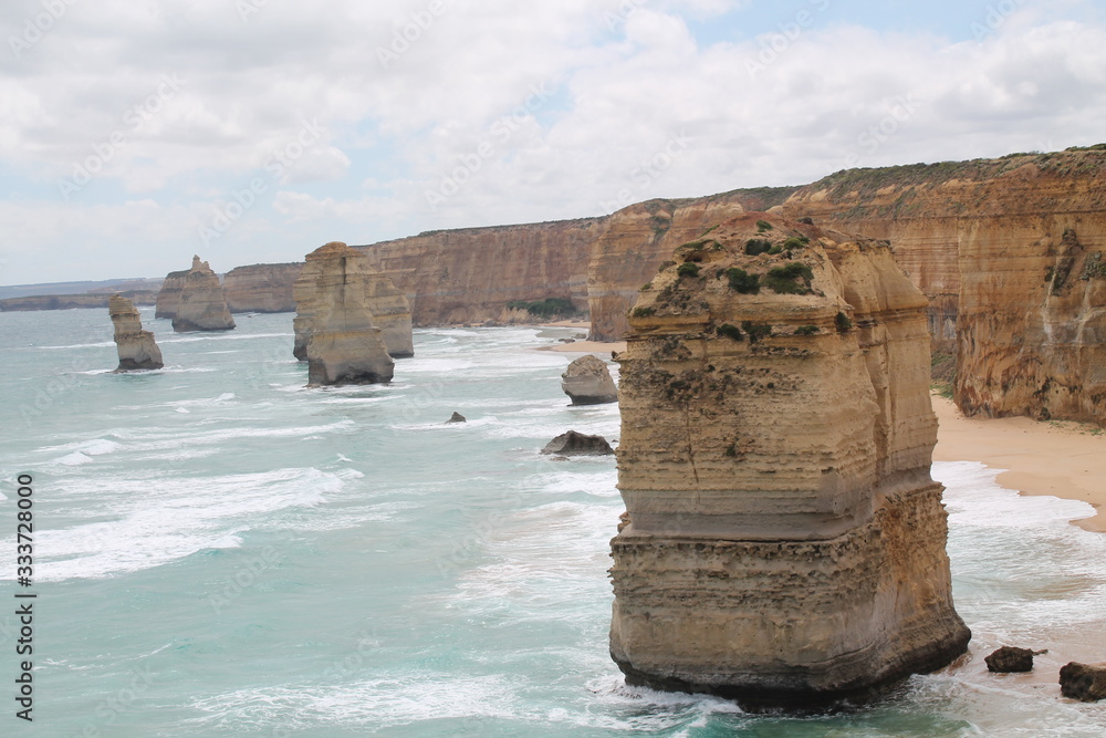 Twelve Apostles at the coast of Australia