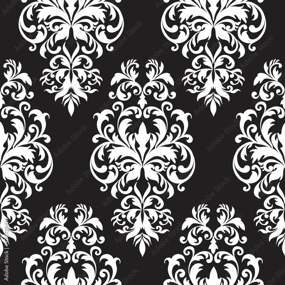 Vintage seamless pattern background