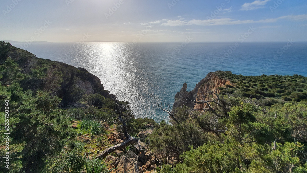 Panorama mare di Sardegna 