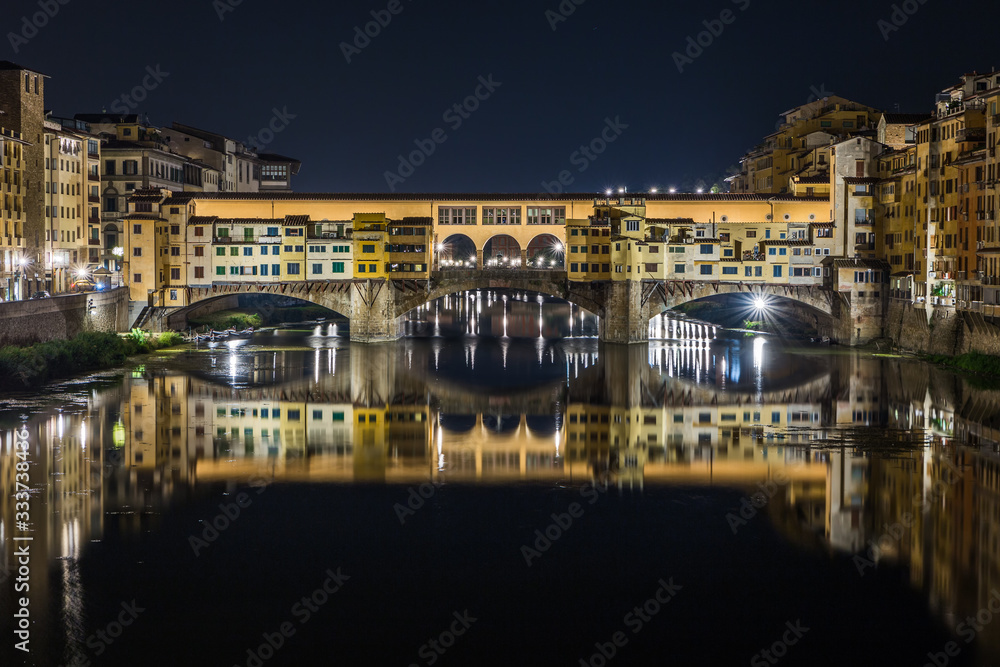 Firenze, Ponte Vecchio notturno