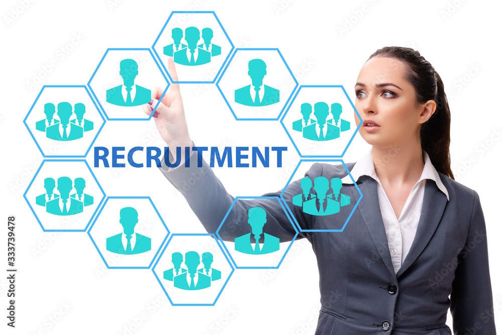 Online recruitment and job search concept Online recruitment and job search concept