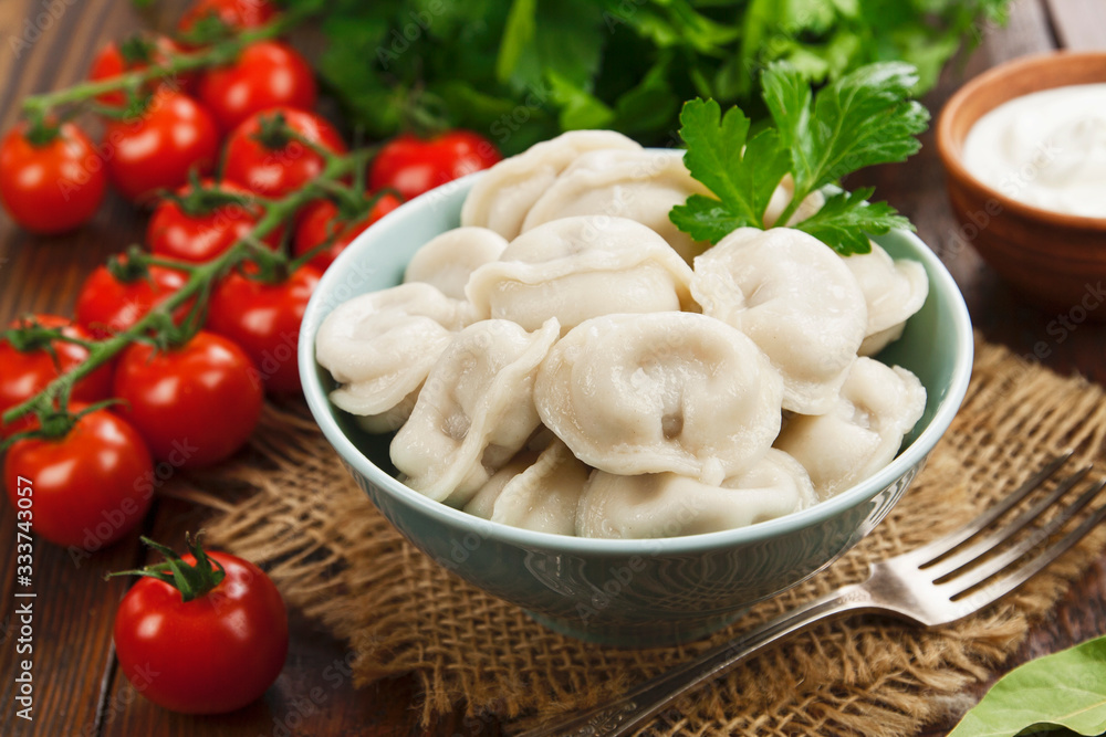 Dumplings in the pot Dumplings in the pot