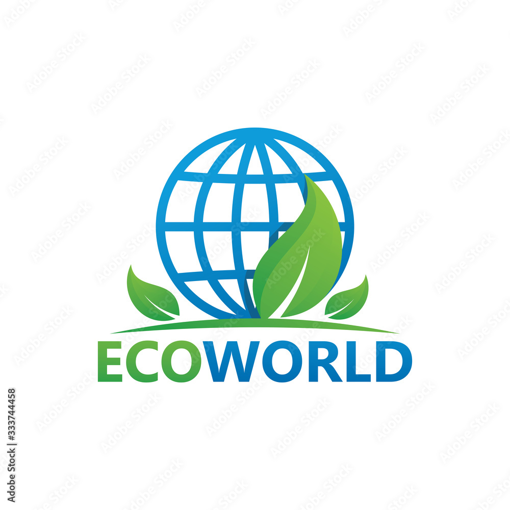 Eco World Logo Template Design Eco World Logo Template Design
