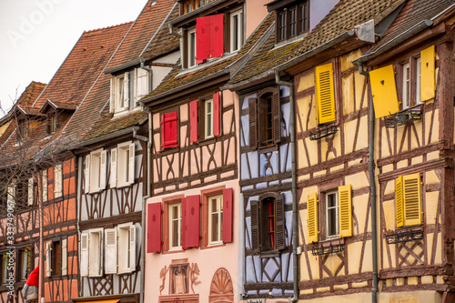 colorful houses of colmar