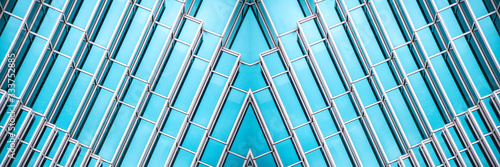 Architecture details Modern Building Glass facade Business background