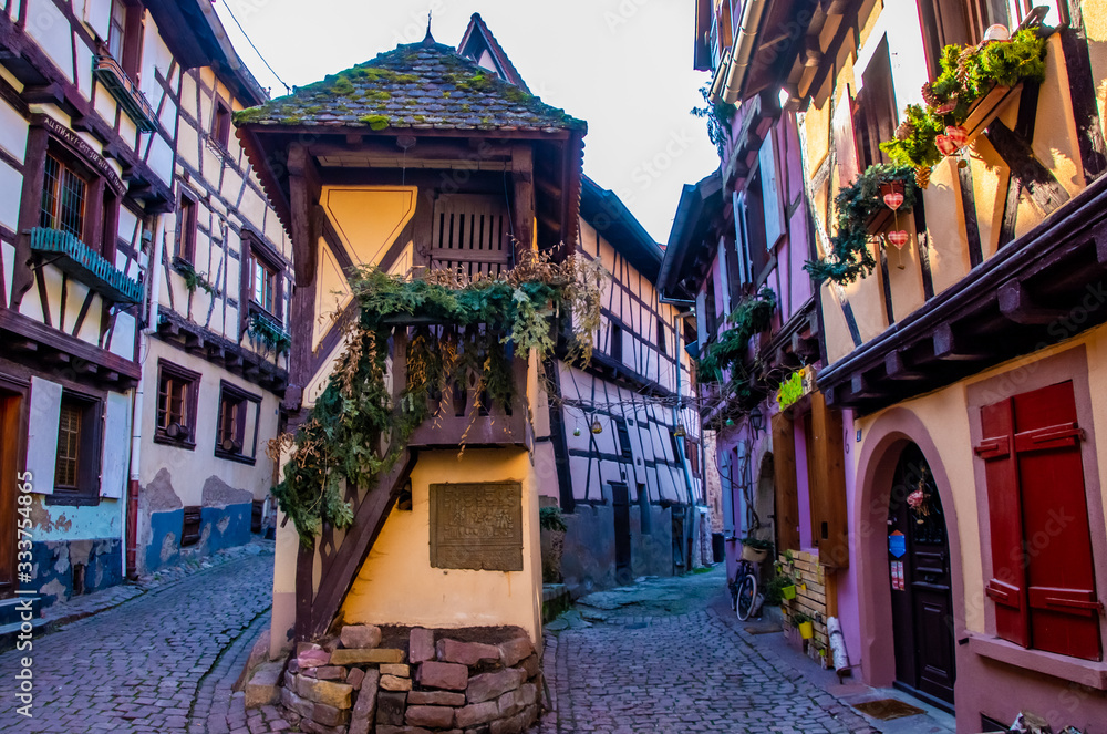 Fototapeta premium ramparts of eguisheim
