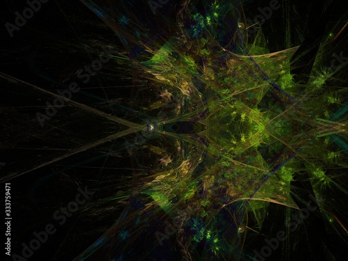 Imaginatory fractal background Image