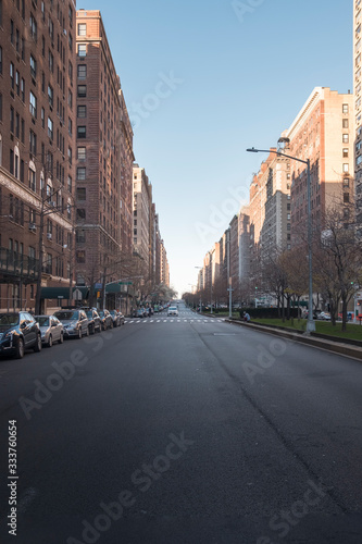 Empty Park Avenue  New York