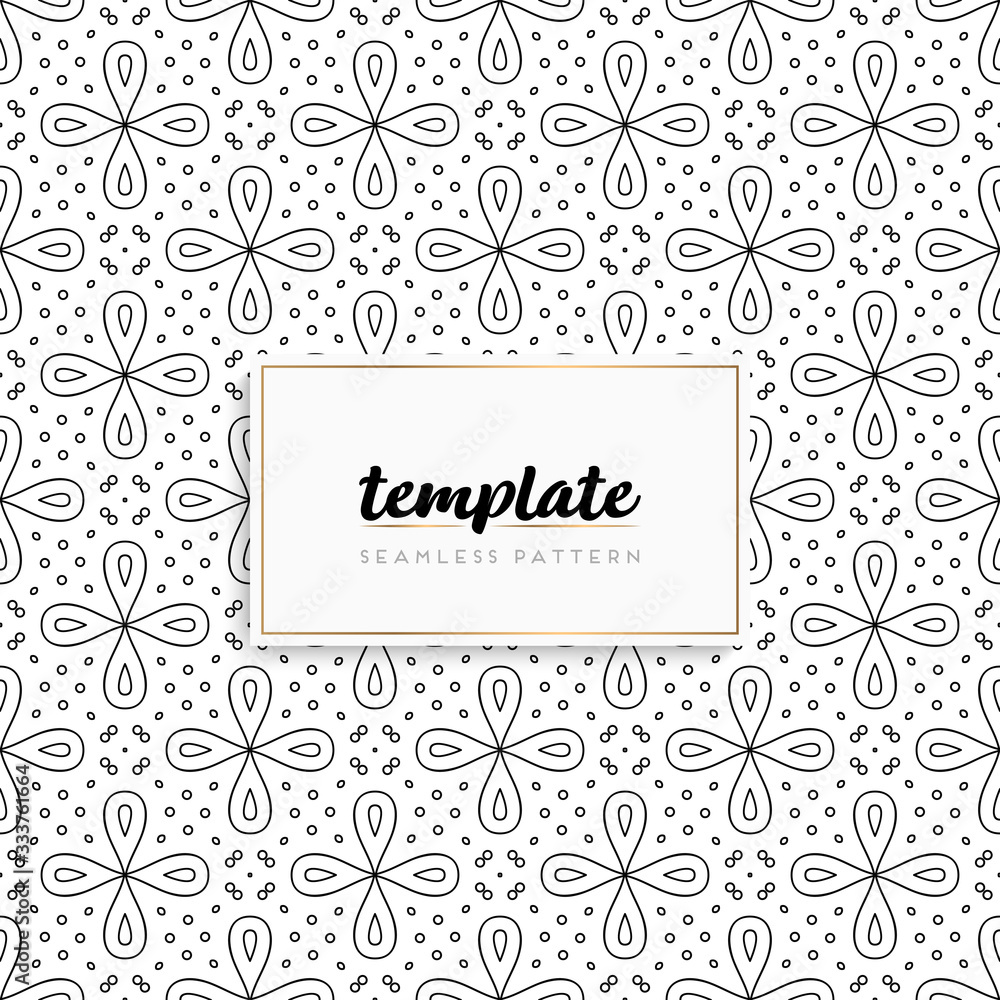 Background mandala seamless pattern vector Background mandala seamless pattern vector