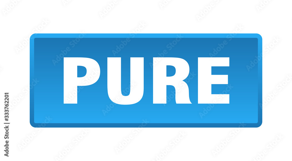 pure button. pure square blue push button pure button. pure square blue push button