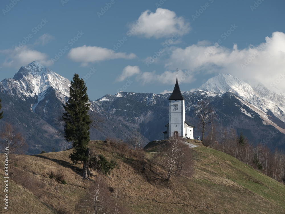 church in the mountains