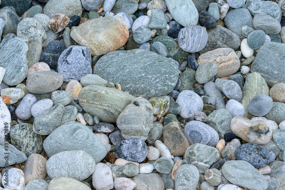 White and gray pebbles for background use White and gray pebbles for background use