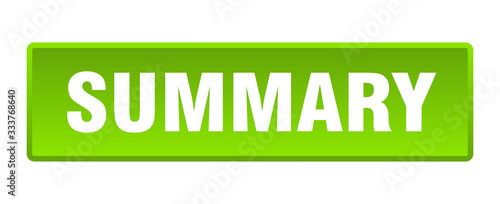 summary button. summary square green push button