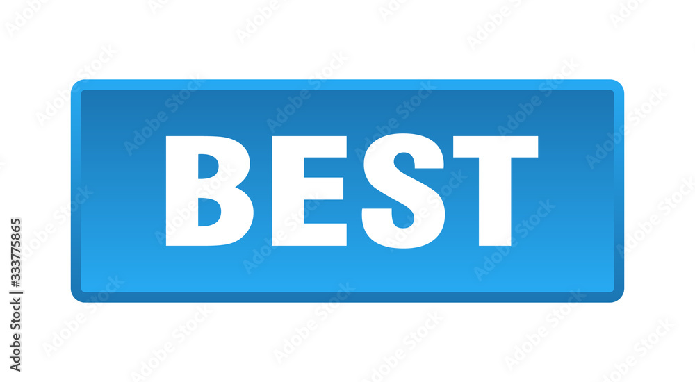 best button. best square blue push button best button. best square blue push button
