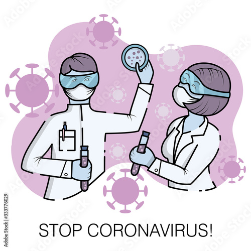 Scientists are conducting research on coronavirus  Covid 19, (2019-nCoV) to create vaccine