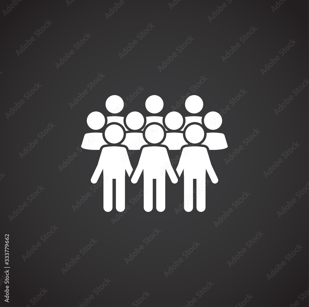 Activism related icon on background for graphic and web design. Creative illustration concept symbol for web or mobile app