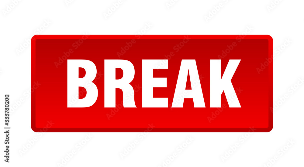 break button. break square red push button break button. break square red push button