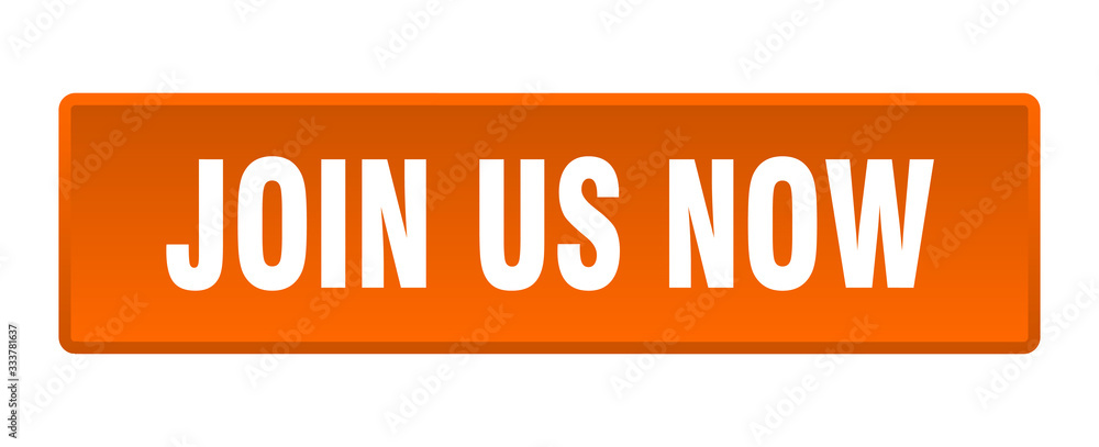 join us now button. join us now square orange push button join us now button. join us now square orange push button