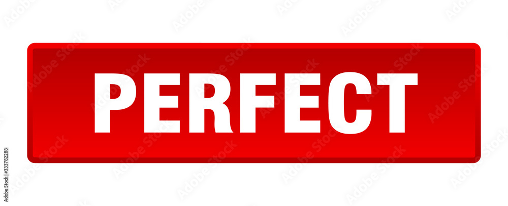perfect button. perfect square red push button perfect button. perfect square red push button