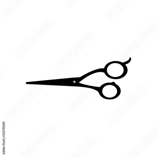 scissor logo design template
