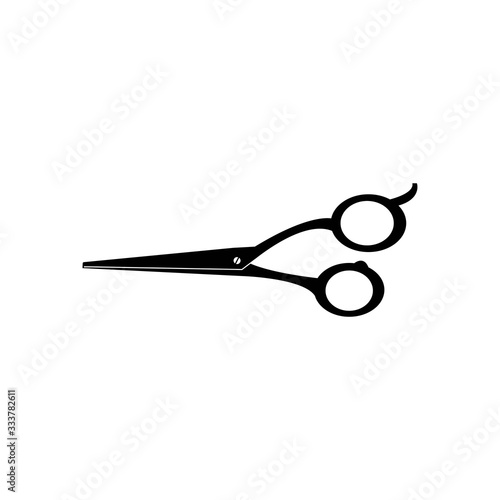 scissor logo design template