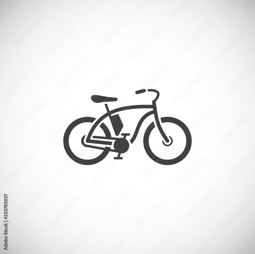 Bicycle related icon on background for graphic and web design. Creative illustration concept symbol for web or mobile app Bicycle related icon on background for graphic and web design. Creative illustration concept symbol for web or mobile app