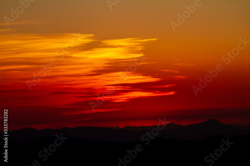 Mountain Sunset © Kirk