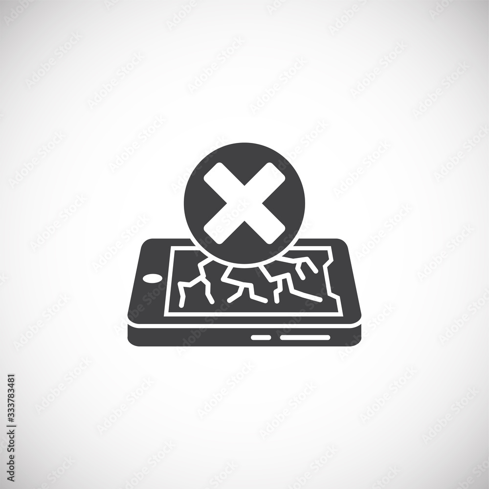 Phone fix related icon on background for graphic and web design. Creative illustration concept symbol for web or mobile app Phone fix related icon on background for graphic and web design. Creative illustration concept symbol for web or mobile app