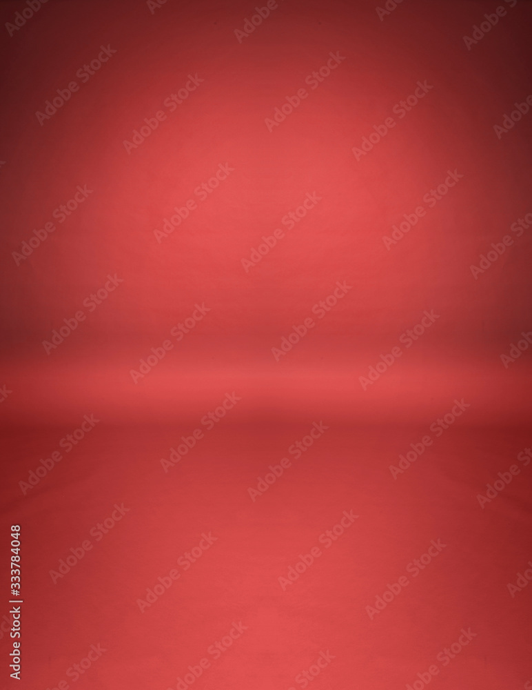 Obraz premium studio paper backdrop red
