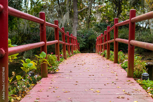 Wallpaper Mural Red Bridge Torontodigital.ca