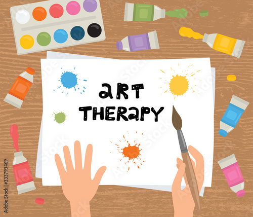 Tablou canvas Art therapy