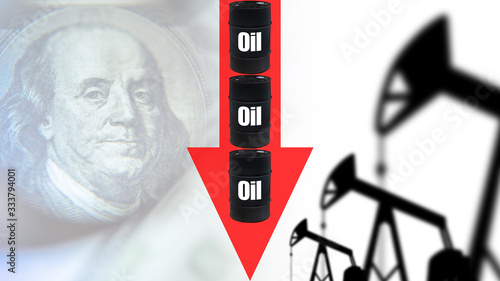 The decline in oil prices. ...