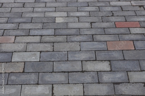 Wallpaper Mural brown gray stone background of pavement on the road Torontodigital.ca
