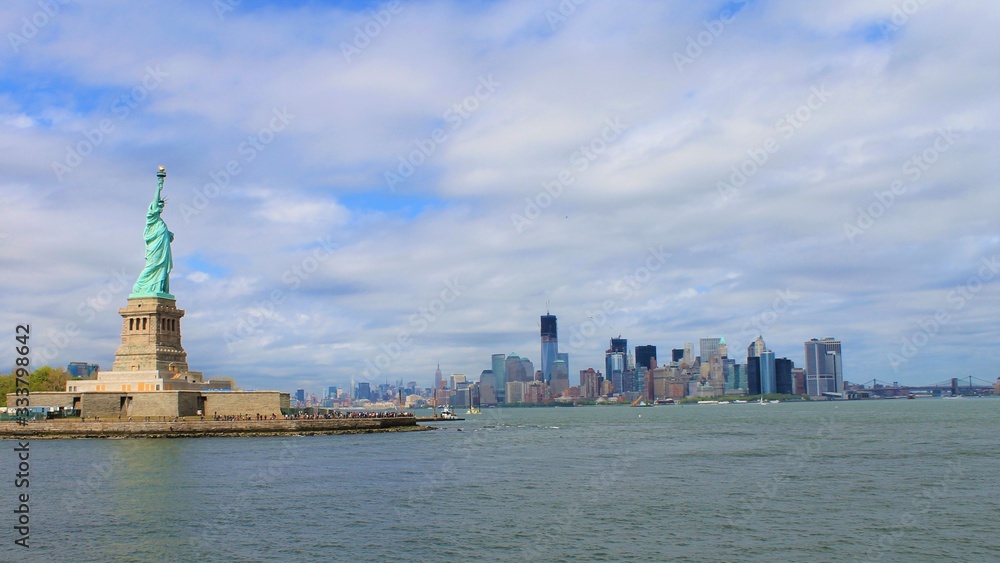 Obraz premium view of manhattan