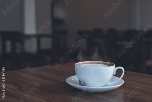 Coffee on table